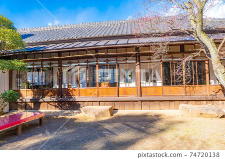 Furouen Garden and Plum Blossoms in Early Spring [Yamanashi Prefecture] 74720138