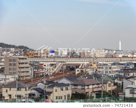 Futamata河城市景觀(神奈川縣橫濱市旭區) Futamata河城市景觀(神奈川縣橫濱市旭區) 74721419