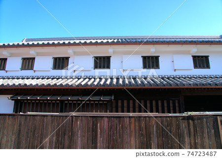 [Important Preservation District for Groups of Traditional Buildings] Kurashiki Riverbank, Kurashiki Bikan Historical Quarter, White-Walled Buildings, Kurashiki City, Okayama Prefecture 74723487