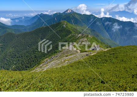 Mt. Kaikoma seen from Mt. Kita 74723980