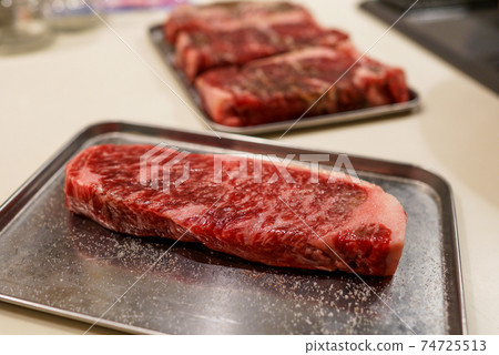 Wagyu Beef steak 74725513