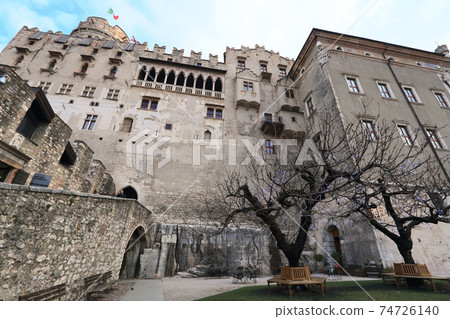 Buonconsiglio Castle, landmark in Trento, Italy 74726140