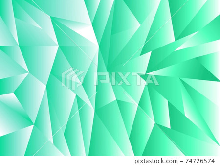 Emerald abstract background material for complex shapes 74726574