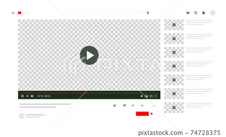 video clip mockup video clip mockup 74728375