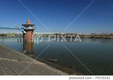 Kanamachi Water Purification Plant Intake Tower Kanamachi Water Purification Plant Intake Tower 74729181