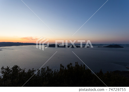 從八島看瀨戶內海的島嶼之美 74729755