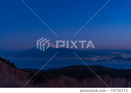 （靜岡縣）從達摩山高原眺望富士山 74730172
