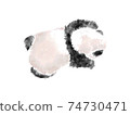 Giant panda baby maple beach 74730471