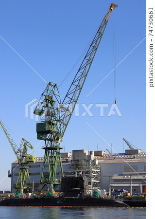 Kobe Mosaic Port Submarine ④ 74730661