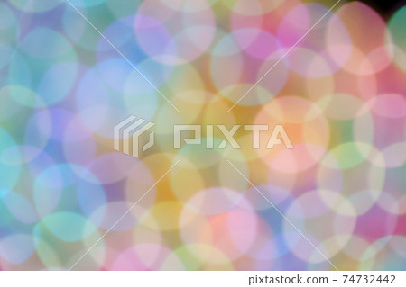 Round and round bokeh background material 2 Round and round bokeh background material 2 74732442