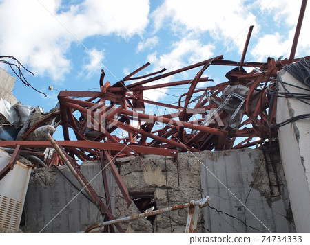 3.11 Great East Japan Earthquake Rikuzentakata 74734333