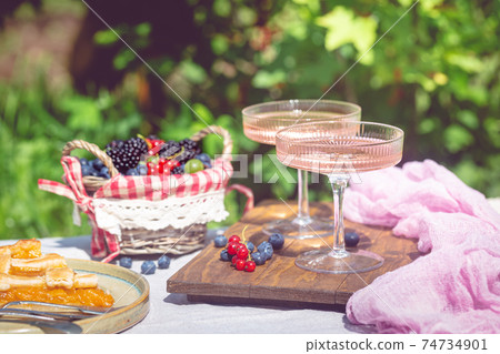 Outdoor summer picnic 74734901