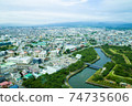Views from the Goryokaku Tower 74735606