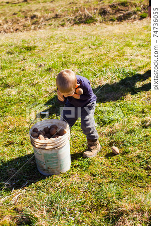 The help of little helpers is priceless The help of little helpers is priceless 74736055