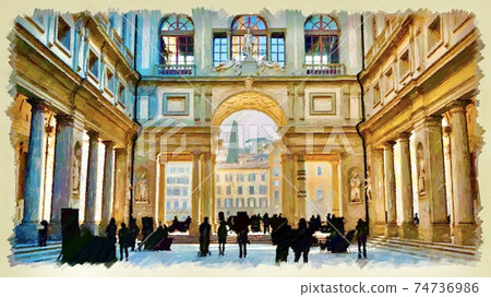 Building in Florence, Italy Building in Florence, Italy 74736986