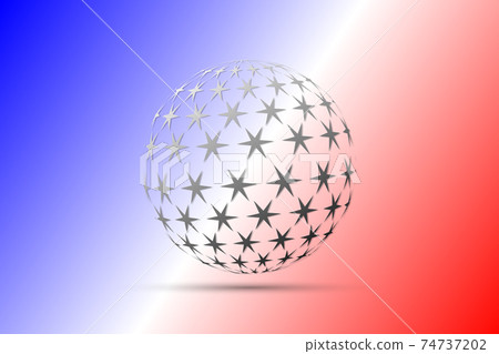 star logo, Abstract vector globe and star logo star logo, Abstract vector globe and star logo 74737202