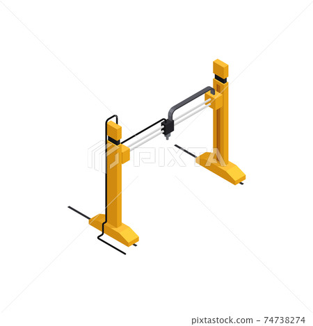 Conveyor 3D Print Composition - Stock Illustration [74738274] - PIXTA