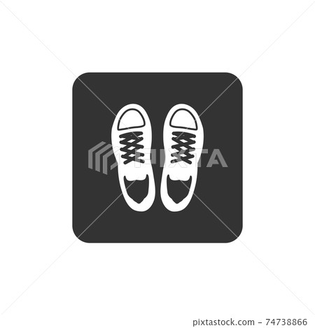 Sneakers Flat Icon 74738866