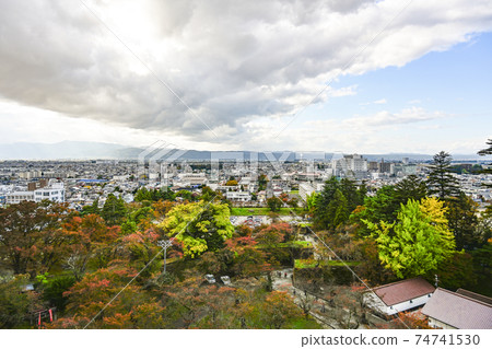 敦賀城（會津若松城）觀景台景觀 74741530