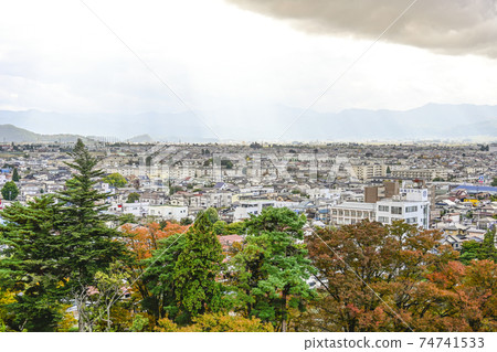 敦賀城(會津若松城)觀景台景觀 敦賀城(會津若松城)觀景台景觀 74741533