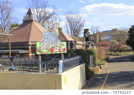 Sa玉縣川口市川口市綠色中心迷你鐵路荒井空 74743237