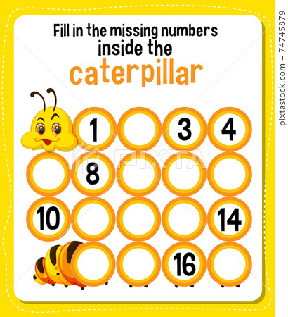 Math count number worksheet 74745879