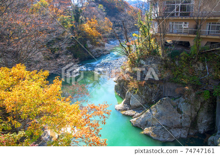View from Mizukami Bridge Tone River Mizukami Onsen View from Mizukami Bridge Tone River Mizukami Onsen 74747161