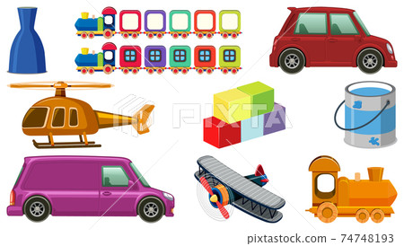 Set of children toys 74748193