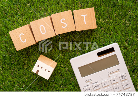 成本|帶“成本”的積木以及房屋玩具和計算器 74748787