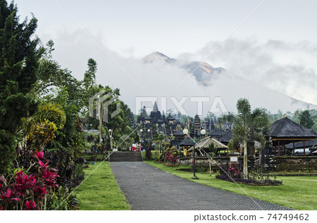 besakih temple famous landmark attraction in bali indonesia 74749462