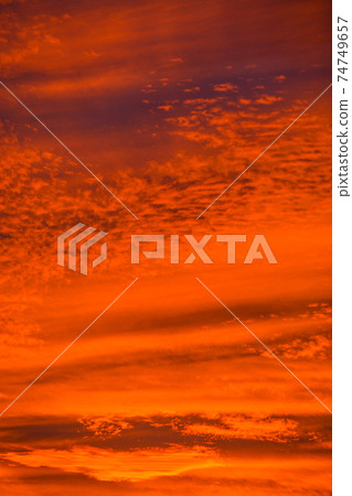 Fire in the sky sunset. Over Glendale, Maricopa County, Arizona Fire in the sky sunset. Over Glendale, Maricopa County, Arizona 74749657