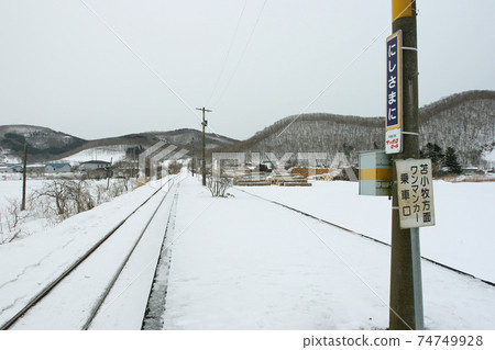 西三谷站JR西三谷站日高本線廢止決定科 74749928