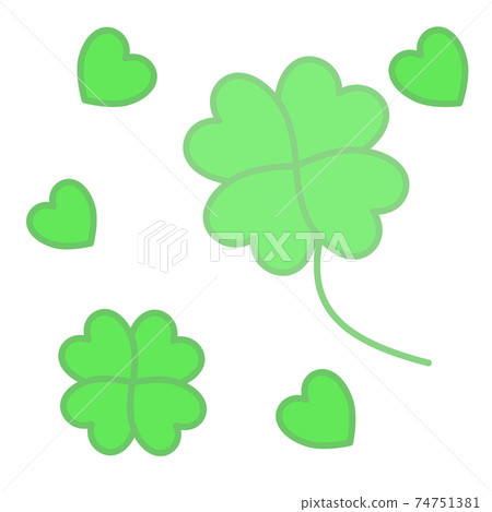 四葉三葉草圖像圖 四葉三葉草圖像圖 74751381