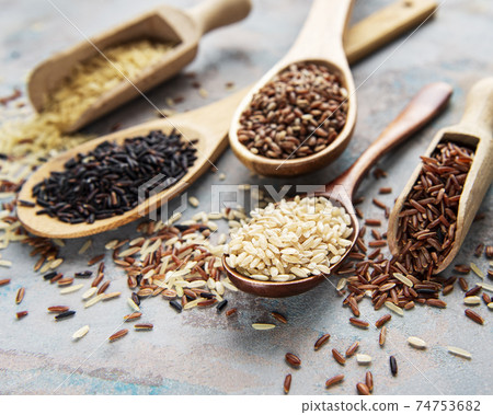 Set of various rice Set of various rice 74753682