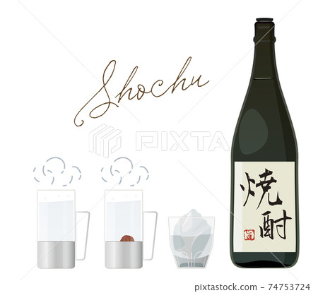 shochu, alcohol, booze 74753724