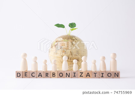 Business image Decarbonization Environmental problems 74755969