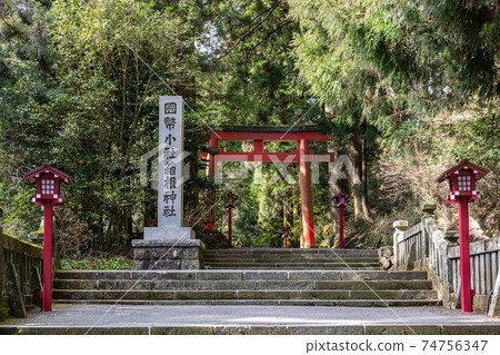 箱根神社三鳥居 74756347