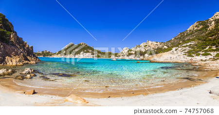 beautiful beaches of Sardinia, arhipelago la Maddalena, Italy beautiful beaches of Sardinia, arhipelago la Maddalena, Italy 74757068