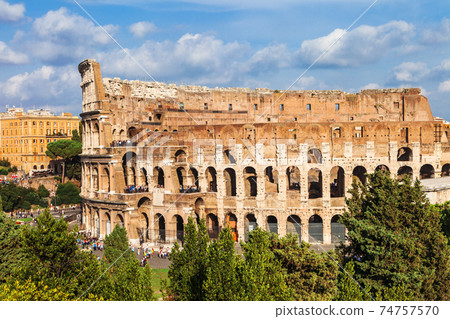 most famous arena in the world- great ancient Colosseum, Rome 74757570