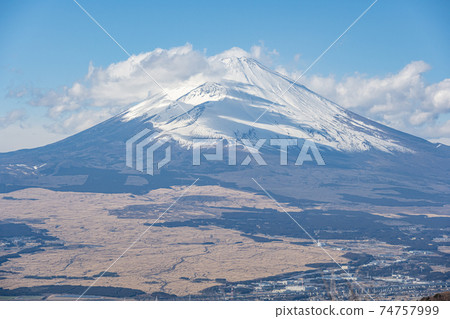 從卡索特山口欣賞富士山的景色 74757999