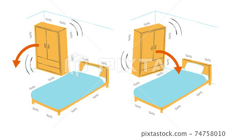 Earthquake and furniture Earthquake and furniture 74758010
