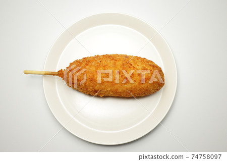 Korean style hot dog Korean style hot dog 74758097