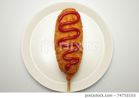 Korean style hot dog Korean style hot dog 74758103
