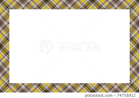 Vintage frame vector. Scottish border pattern retro style. Tartan plaid ornament. Vintage frame vector. Scottish border pattern retro style. Tartan plaid ornament. 74758912