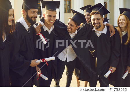 Successful univesity graduation concept Successful univesity graduation concept 74758955