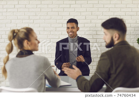 Applicant, candidate for vacancy, interview concept Applicant, candidate for vacancy, interview concept 74760434