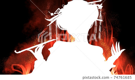 熊熊烈火和吉原由香akuiran的身影 74761685