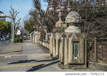 愛知縣名古屋市景觀小橋 愛知縣名古屋市景觀小橋 74762115