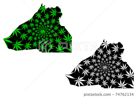 Guelmim-Oued Noun Region (Kingdom of Morocco, Regions of Morocco) map is designed cannabis leaf green and black, Guelmim Oued Noun map made of marijuana (marihuana,THC) foliage.... Guelmim-Oued Noun Region (Kingdom of Morocco, Regions of Morocco) map is designed cannabis leaf green and black, Guelmim Oued Noun map made of marijuana (marihuana,THC) foliage.... 74762134