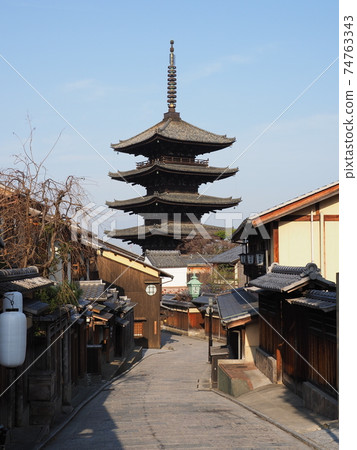 Kyoto Winter Yasaka Tower Kyoto Winter Yasaka Tower 74763343